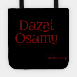 Dazai Osamu 3-6-46N Tote