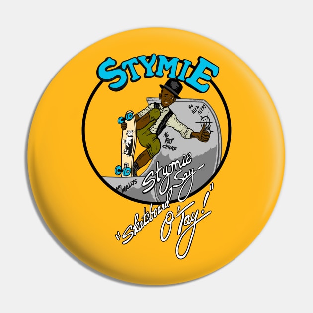 Stymie skater Pin by BludBros