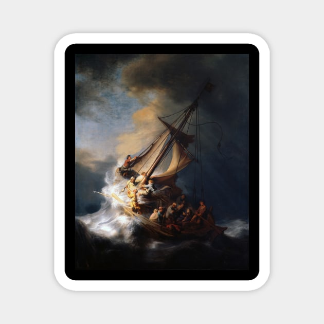 Rembrandt Painting Magnet by KOTFILMS