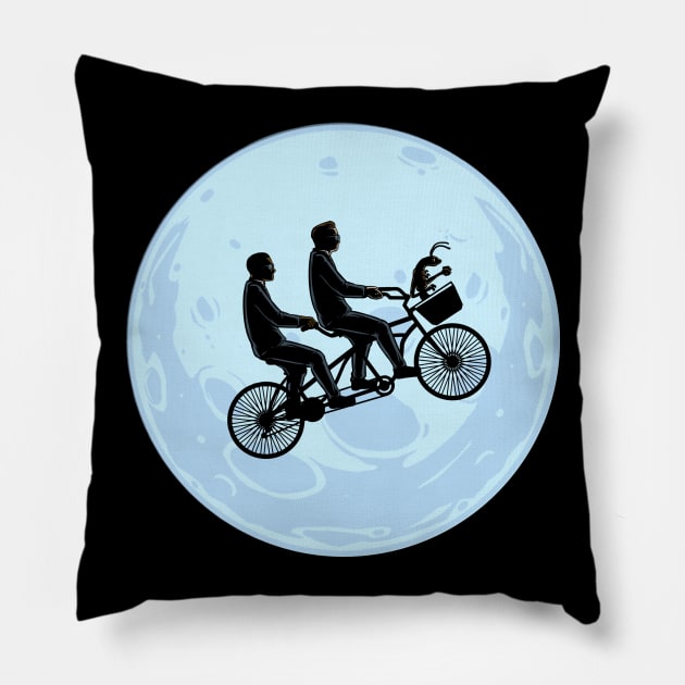 W.O.R.M. Phone Home Pillow by MoonlitEnvy