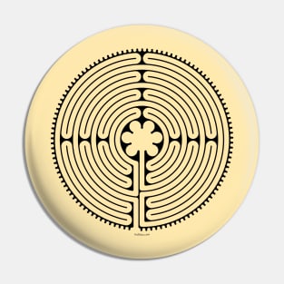 Chartres Labyrinth Pin