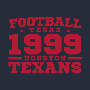 Football Texas 1999 Houston Texans T-Shirt