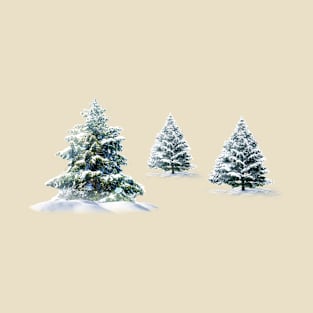 Snow Covered Trees T-Shirt