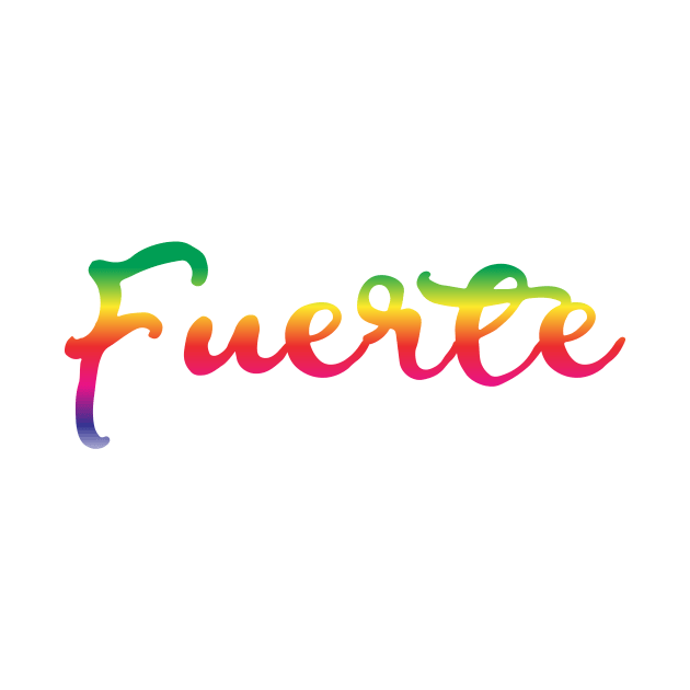 Fuerte - Rainbow design by verde