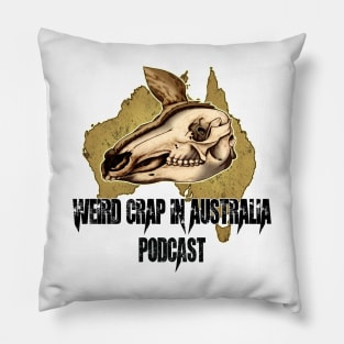 Weird Crap in Australia - Classic Logo Pillow