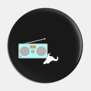 Radio Nowhere Pin