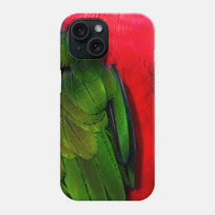 Parrot feathers Phone Case