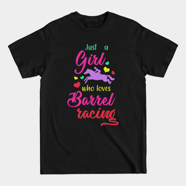 Discover Barrel Racing Girl - Barrel Racing - T-Shirt