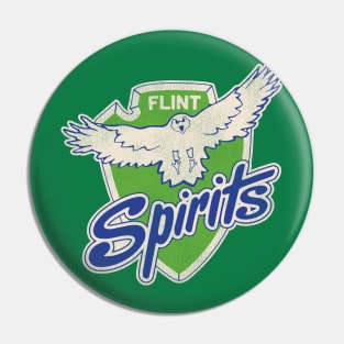 Defunct Flint Spirits Hockey Team Pin