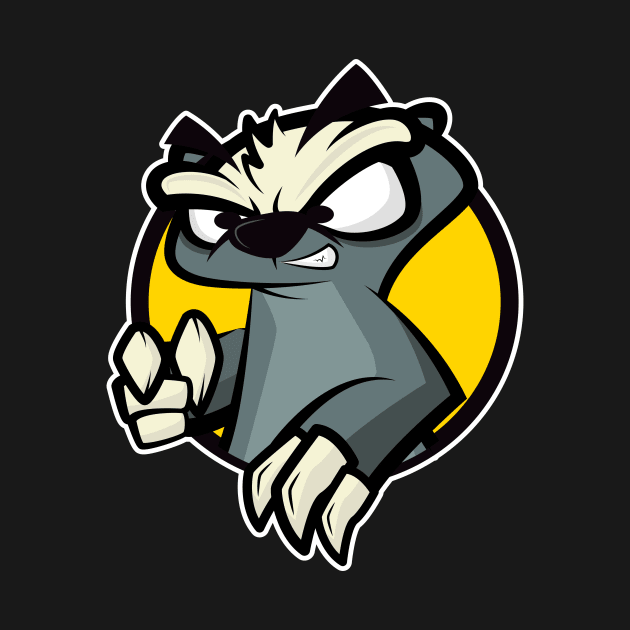 Honey Badger by LetsBeginDesigns