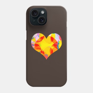 Yellow Abstract Phone Case