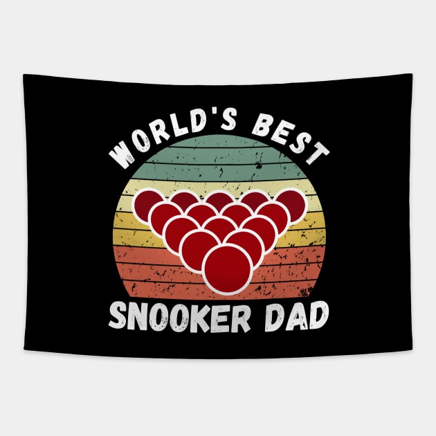 Snooker Dad Tapestry by footballomatic