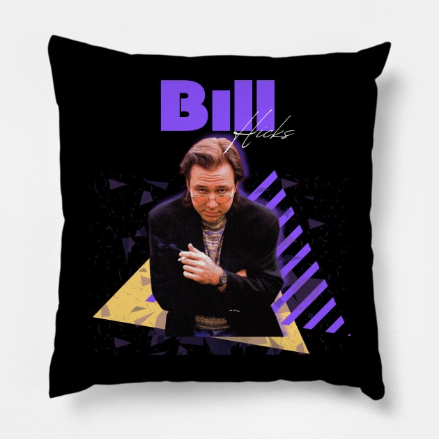 Bill hicks\\\original retro Pillow by MisterPumpkin