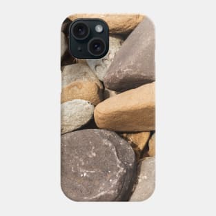 Cobble Stone High On Beach Edge Phone Case