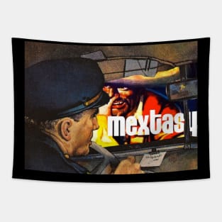 Cheese it! The Cops | Limited Edition Mextasy Circus of Desmadres Products Tapestry