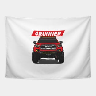 4Runner Toyota Front View - Red Tapestry