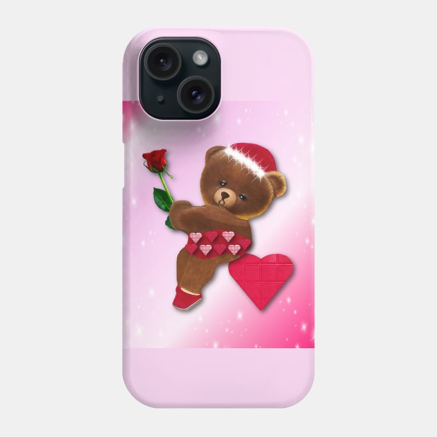 Lovers Gift Phone Case by KC Morcom aka KCM Gems n Bling aka KCM Inspirations