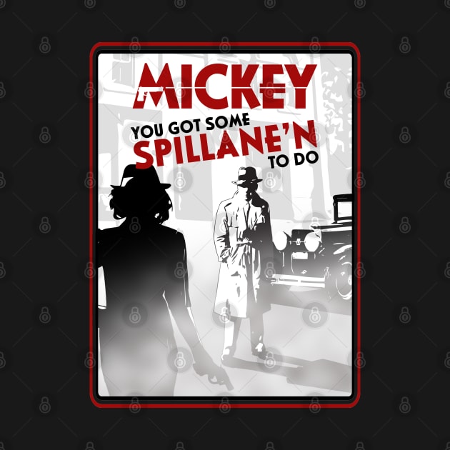 Mickey Spillane by Design_451