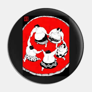 Sumo dance Pin