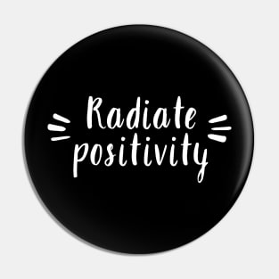 Radiate Positivity In Modern Typography For Good-Vibes Pin