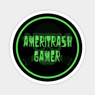 Ameritrash Gamer (Green) Magnet