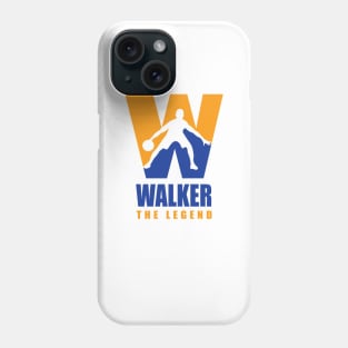 Walker Custom Player Basketball Your Name The Legend T-Shirt Phone Case