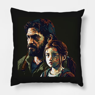 The Last of Us Pedro Pascal Joel inspired design Pillow