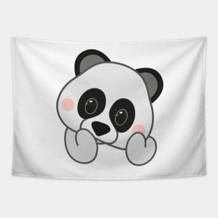 panda emoji fan art Tapestry