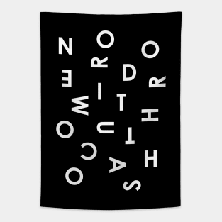 No Order Without Chaos Tapestry