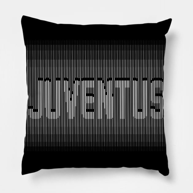 Juventus Line Design Pillow by radeckari25