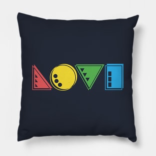 Shapes of Love Pillow