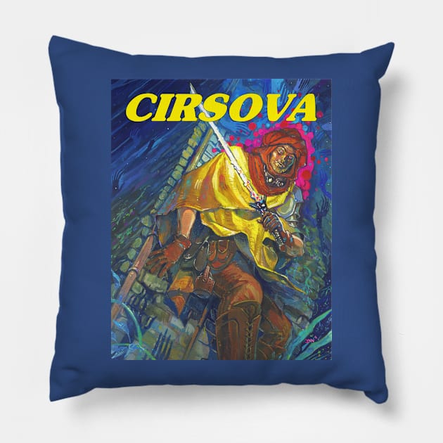 Cirsova The Sealed City Pillow by cirsova