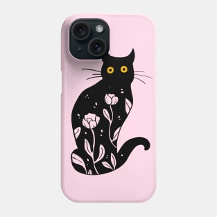 Floral Kitty Phone Case