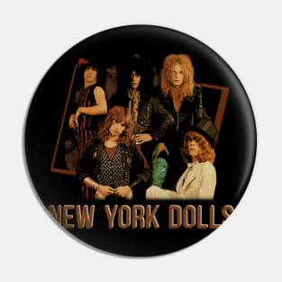 Punk Royalty New York Dolls' Reign In Images Pin