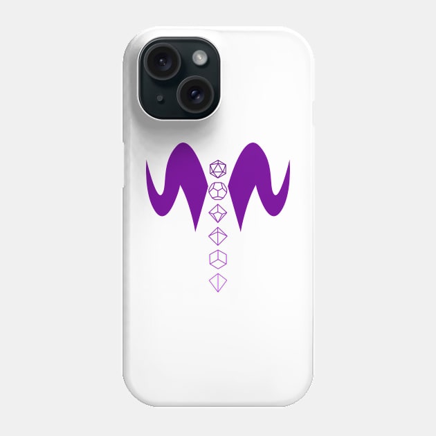 tiefling dice Phone Case by katanaballs