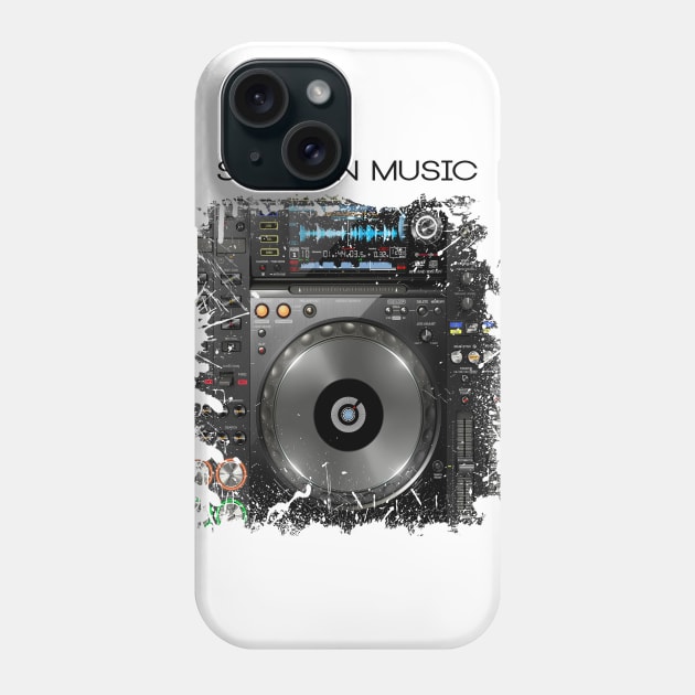 music Phone Case by MARK ASHKENAZI