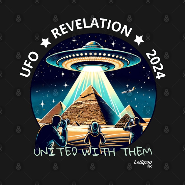 UFO/UAP Revelation: Pyramid Party - A Cosmic Surprise by LollipopINC