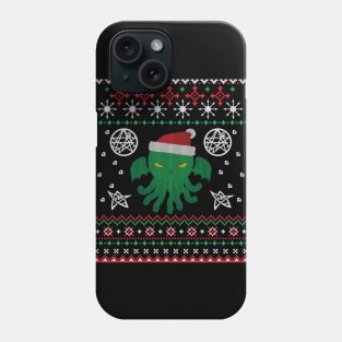 Cthulhu Ugly Sweater Phone Case