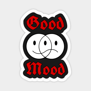 Good mood , vibe, atmospheric , smiley Magnet