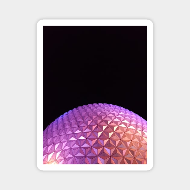 Spaceship Earth- Centered Magnet by Quatern