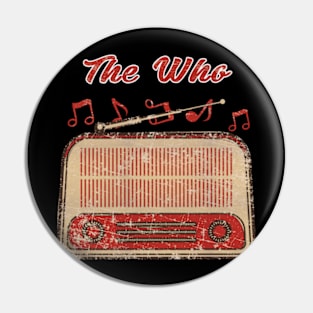 Retro The Who Pin