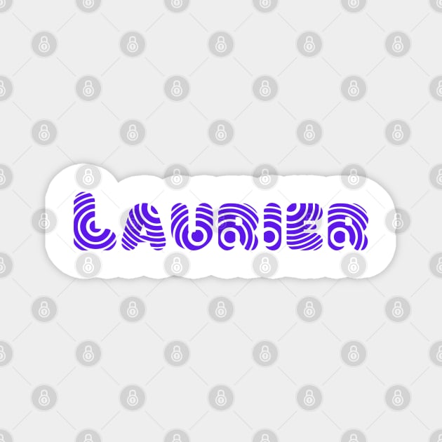 Laurier Magnet by stickersbyjori