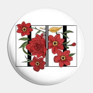 Floral Separation Pin