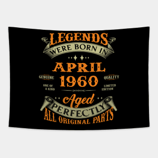 Legend Was Born In April 1960 Aged Perfectly Original Parts Tapestry