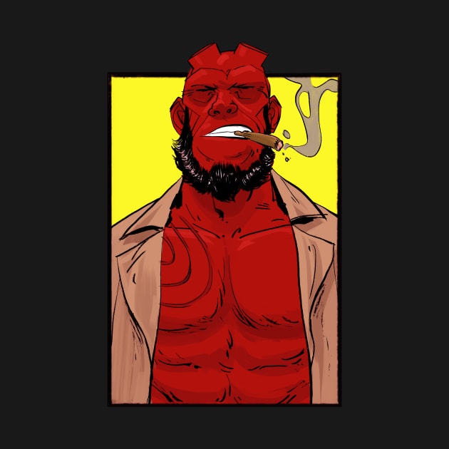 Hellboy by markodjeska