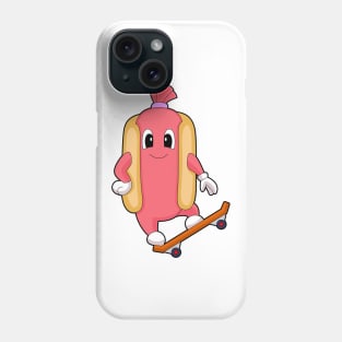 Hotdog Skater Skateboard Sports Phone Case