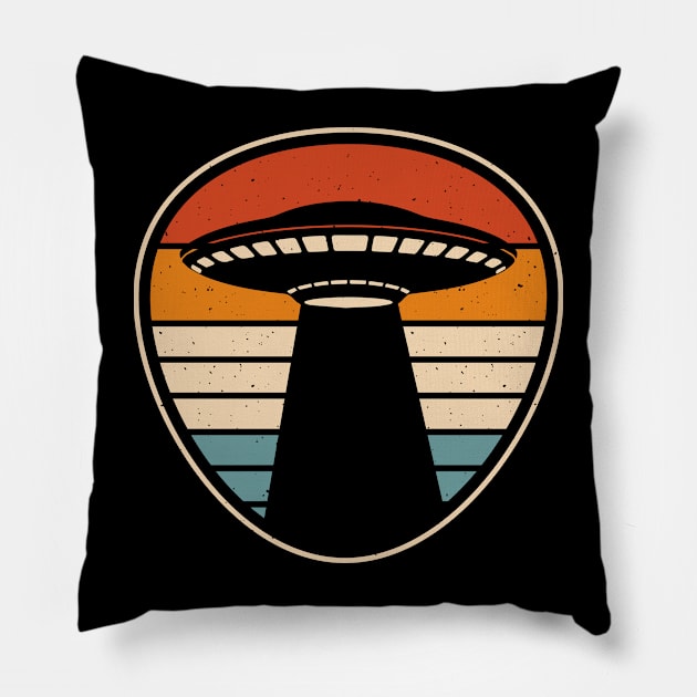 Alien ship Pillow by Sabahmd