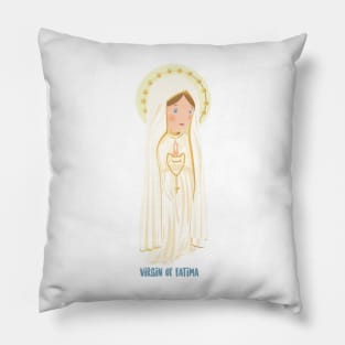 Virgen de Fatima Pillow