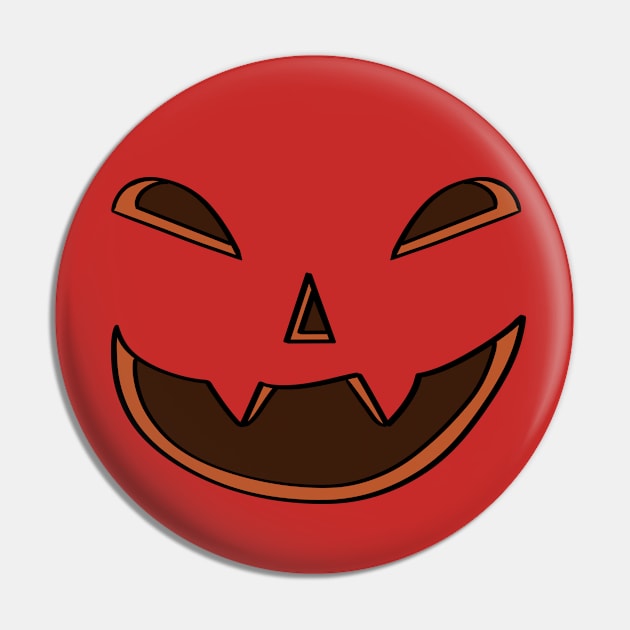 jack-o-lantern Pin by Ashe Cloud