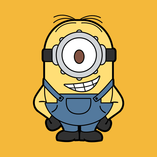 Cute Minion Stuart by nataliawinyoto